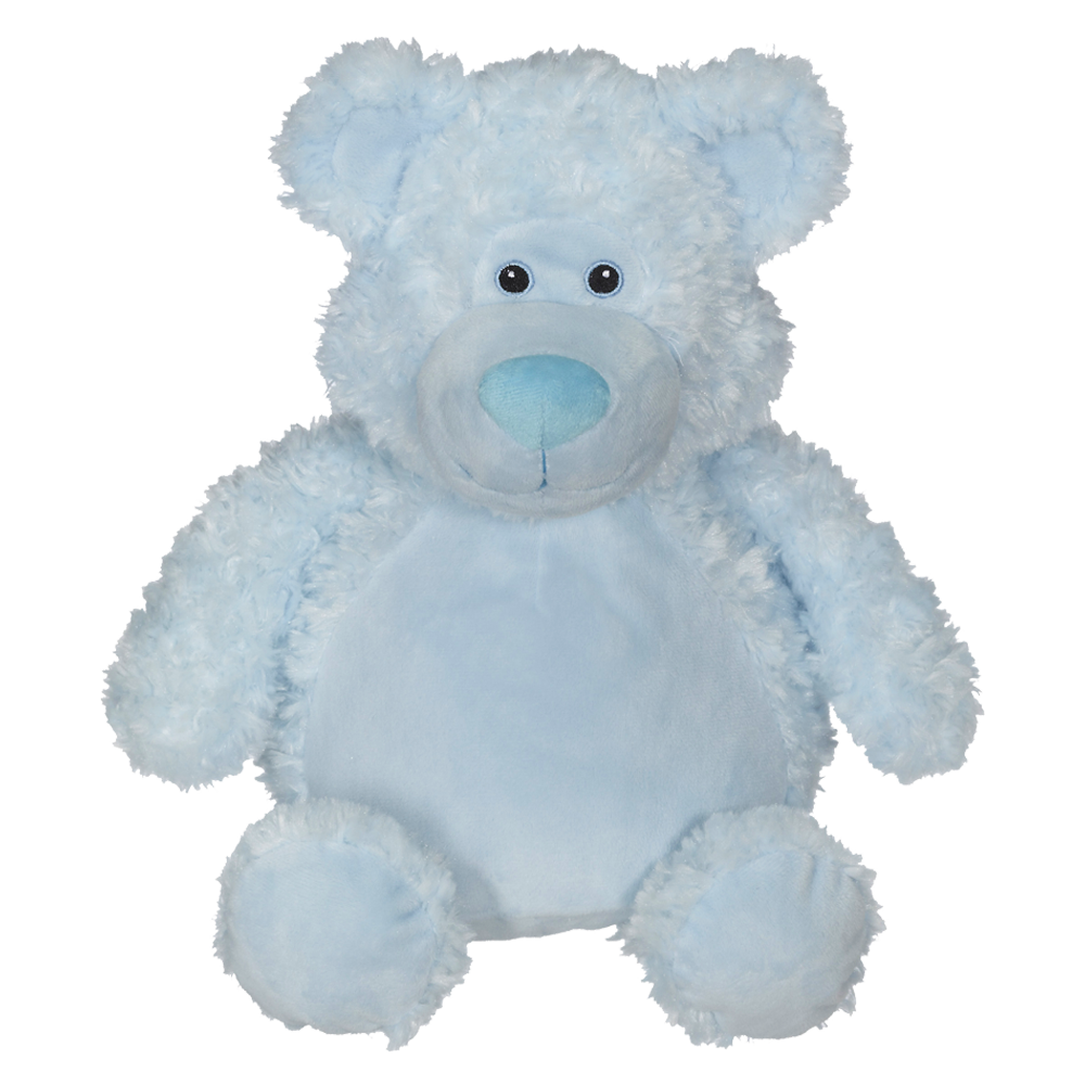 Bobby Buddy Bear - Blue – embroiderbuddyus