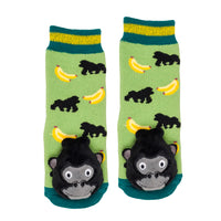 Messy Moose Socks, Gorilla, 6 Pack