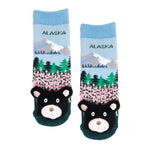 Messy Moose Socks, Alaska Socks, 6 Pack