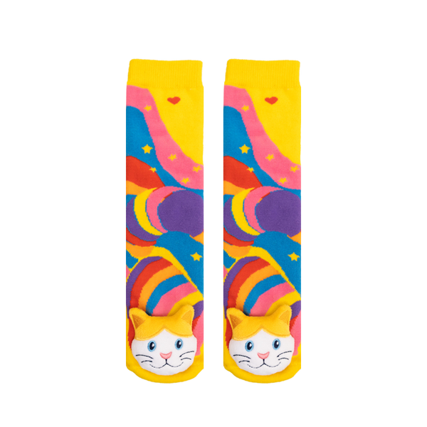 Messy Moose Socks, Cat Youth, 6 Pack