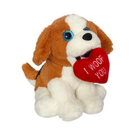 Valentine Beagle Mini Plush