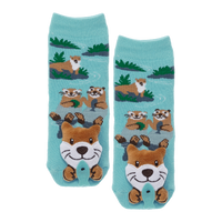 Messy Moose Socks, Otter, 6 Pack