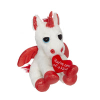 Valentine Unicorn Mini Plush