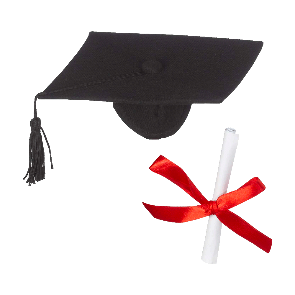 Graduation Hat & Diploma Set 6 pack – embroiderbuddyus