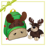 Gift Set - Moose Backpack & Mini Plush