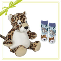 Gift Set - LeRoy Leopard Buddy & Socks