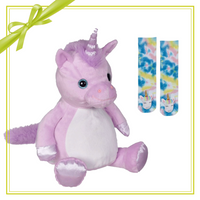 Gift Set -  Violette Unicorn Buddy & Tie Dye Unicorn